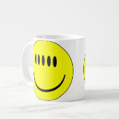 visage aux cinq yeux mug drôle (Devant gauche)