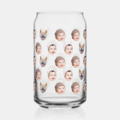 Visage bébé personnalisé, famille personnalisée 3 (Recto)