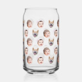 Visage bébé personnalisé, famille personnalisée 3 (Verso)