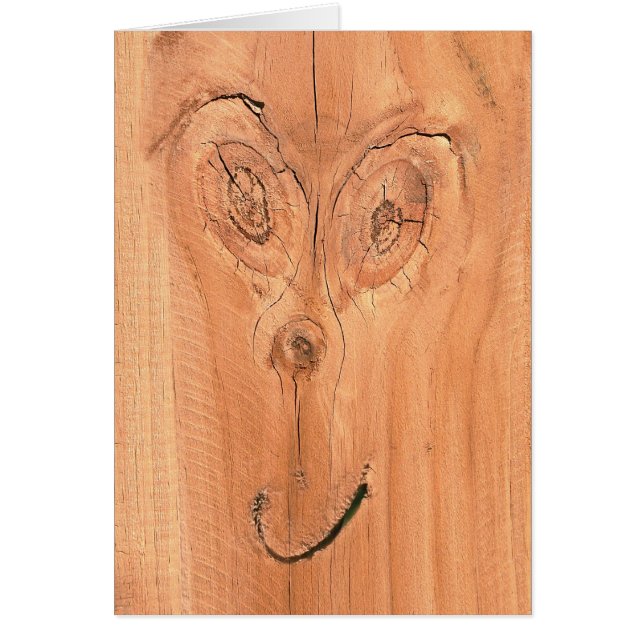 Visage dans le bois (Devant)