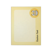 Visage de broyage avec Bloc-notes pour yeux ouvert (Tourné)