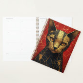 Visage de Chat Mystique avec Lignes de Fracture Do (Devant avec enveloppe)