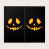 Visage de Citrouille Halloween Jack O Lanterne Épo (Outside Unfolded)