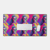 VISAGE DE CRÂNE DE STYLE HALLOWEEN COULEURS MODERN (Clavier et souris)