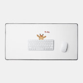 visage de girafe enthousiaste emoji (Clavier et souris)