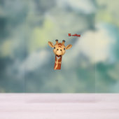 visage de girafe enthousiaste emoji (Neutre)
