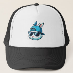 Visage de Lapin de Pâques Casquette de Baseball Lu