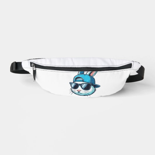 Visage de Lapin de Pâques Casquette de Baseball Lu (Recto)