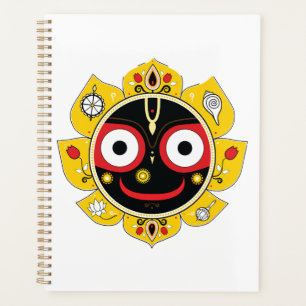Visage de Lord Jagannath Dieu hindou Spirituel