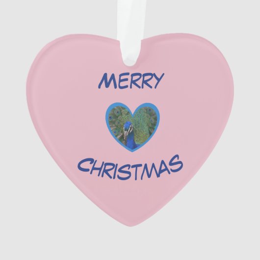 Visage de paon dans la poussière de coeur. Ornemen (dos)