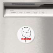 Visage de poker - Magnet (In Situ (Lave-vaisselle))