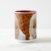 Visage de poulet bébé, Mug de café (Centre)