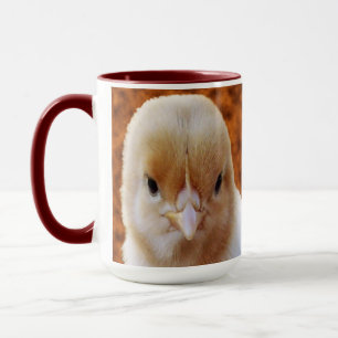 Visage de poulet bébé, Mug de café