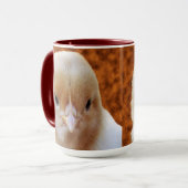 Visage de poulet bébé, Mug de café (Devant gauche)