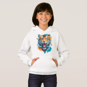 Visage de tigre torride (Devant entier)
