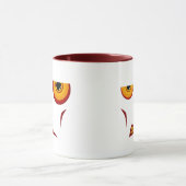 Visage de zombi - tasse de vrille (Centre)