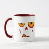 Visage de zombi - tasse de vrille (Gauche)