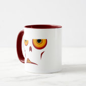 Visage de zombi - tasse de vrille (Devant gauche)