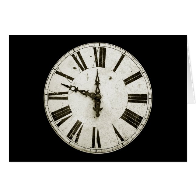 Visage d'horloge (Devant horizontal)