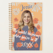 Visage drôle | Belle Fleur Nom Photo (Devant)