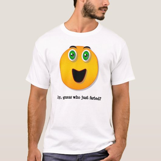 Visage drôle - conjecture qui T-shirt (Devant)