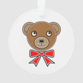 Visage drôle d'ours (dos)