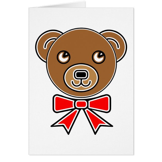 Visage drôle d'ours (Devant)