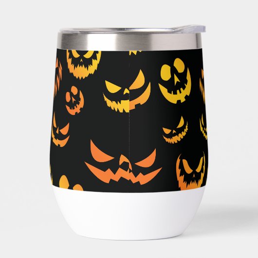 Visage du Citrouille Jack-o'-lantern (Gauche)