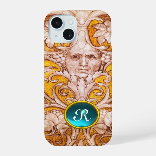 VISAGE GROTESQUE DE LA RENAISSANCE, MONOGRAMME FLO (Verso)