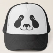 Visage heureux de panda - casquette (Devant)