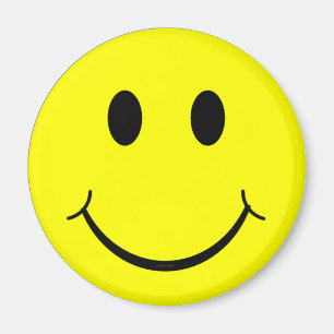 Visage Jaune - Joyeux aimant Visage