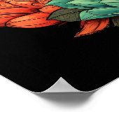 Visage pacifique de Bouddha | Poster de l'Art numé (Coin)