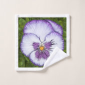 Visage Pansy Violet (Gant de toilette)