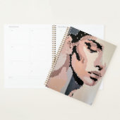 Visage pastel apaisant planner (Display)