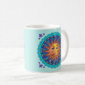 Visage Soleil Lune Tasse (Devant droit)