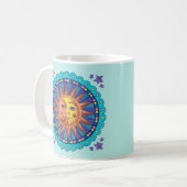 Visage Soleil Lune Tasse (Devant gauche)