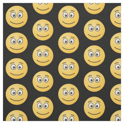 Visage souriant avec tissu d'yeux ouverts (Échantillon)