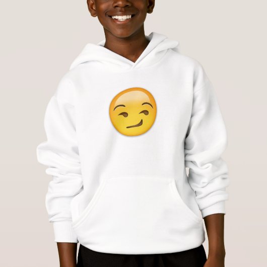 Visage souriant d'un air affecté Emoji (Devant)