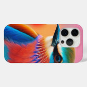 "Visage Vibrant : coque iphone coloré du visage d' (Verso (horizontal))