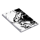 Visages Abstraits Carnet Spiral Art Incident (Côté Droit)