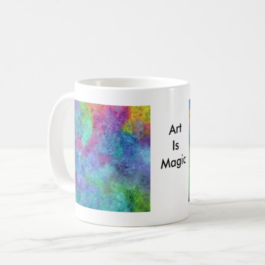 Visages dans la tasse d'univers (Devant gauche)