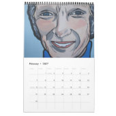 Visages de calendrier de phénomène des sans-abri (Feb 2027)