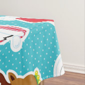 Visages de la nappe de Noël (In Situ)