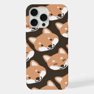 Visages mignons de Shiba Inu Chiens souriants et c