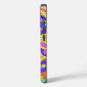 Visages psychédéliques déformés iPhone / coque ipa (Verso / Gauche)