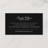 Visagist Visitekaartje (Achterkant)