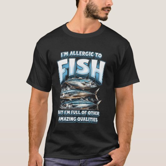 Visallergie T-shirt (Voorkant)