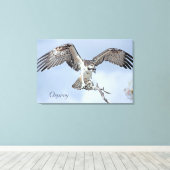 visarend omwikkeld canvas (Insitu (Houten vloer))