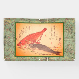 VISBANNER MET GRONDSTOFFEN SPANDOEK