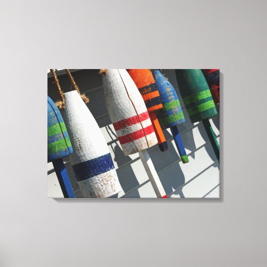 Visboei Ingepakt Canvas Afdruk (Voorkant)